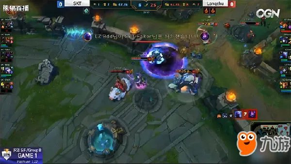 赛事回顾:KeSPA杯2017LZvsSKT视频录像回看