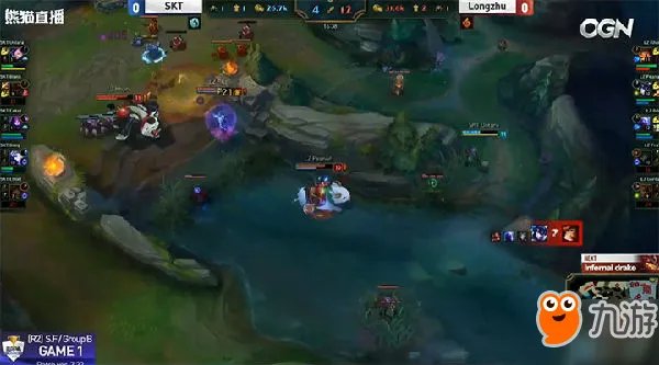赛事回顾:KeSPA杯2017LZvsSKT视频录像回看