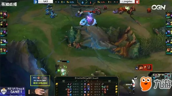 赛事回顾:KeSPA杯2017LZvsSKT视频录像回看