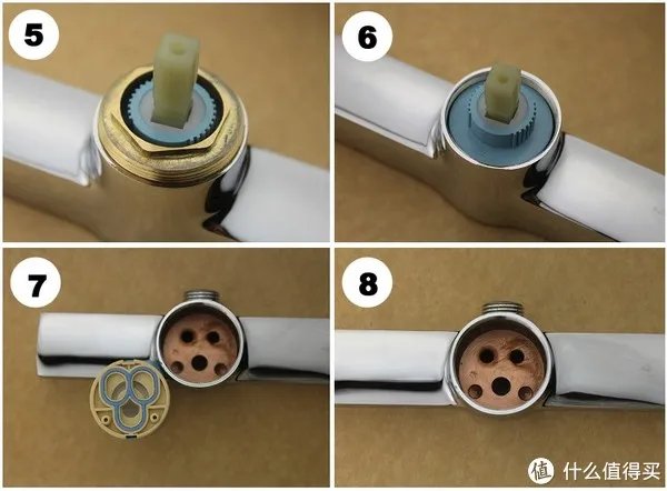 龙头那些事 篇三:冷热混水阀阀芯的更换