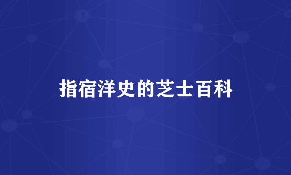指宿洋史的芝士百科