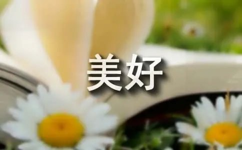 美好的近义词