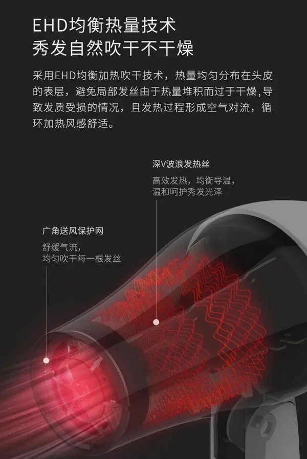 小身材大能量:yueli 月立 便携迷你电吹风 上架有品