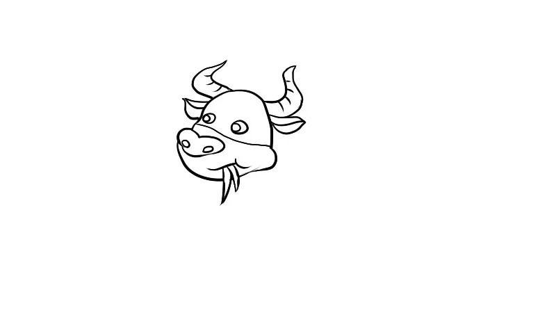 牛简笔画