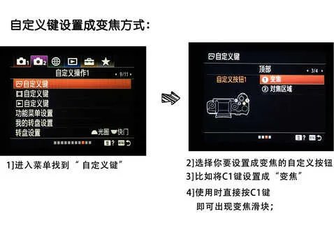 sony lens g 18x摄像机的操作方法(这样操作照相效果更佳)