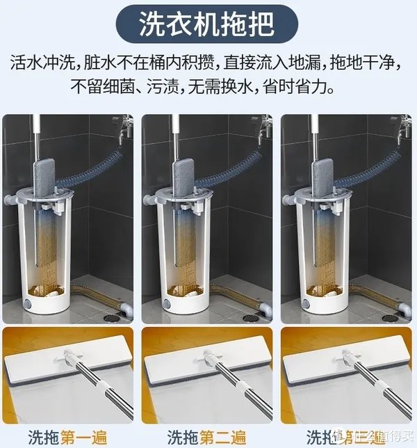 拖把头怎么换?如何2秒更换拖把头?遇到这种老款拖把我建议你扔了