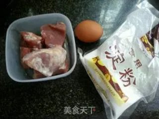 干炸肉片