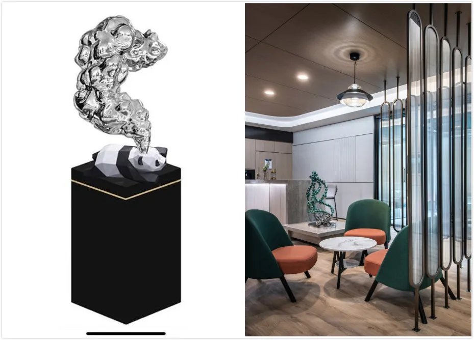 古早艺术|将艺术融入办公,中海OfficeZIP联合办公的软装艺术之美