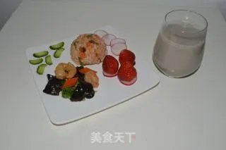 番茄酱炒饭