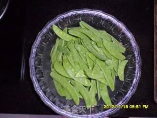 清炒扁青豆角