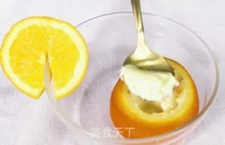 甜橙牛奶蛋羹