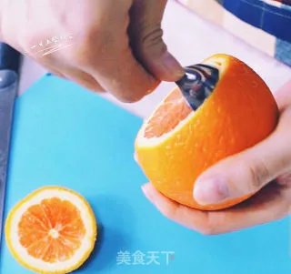 甜橙牛奶蛋羹