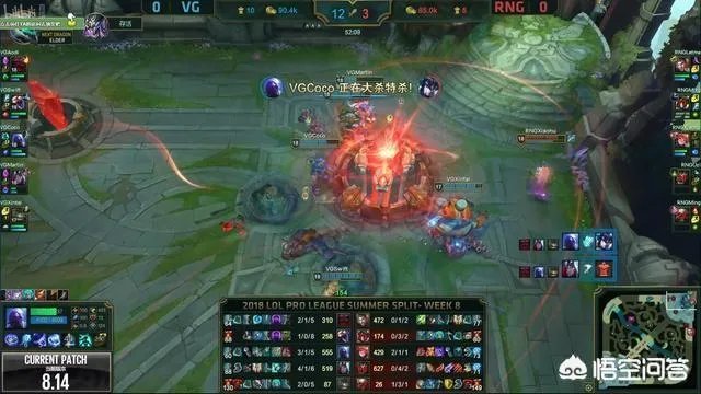 《英雄联盟》VG对阵RNG,VG大优势领先竟打了50分钟,对此你怎么看?