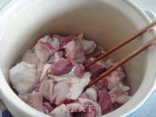 白萝卜炖羊肉