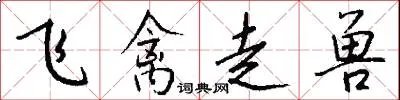 飞禽走兽