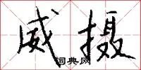 威摄