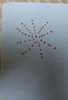 烟花的简笔画