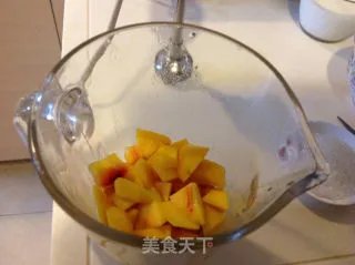 黄桃冰沙