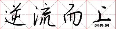 逆流而上
