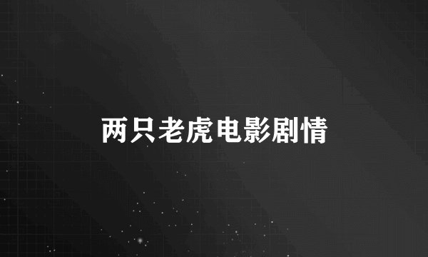 两只老虎电影剧情