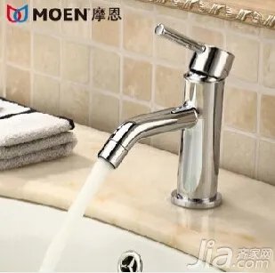 摩恩龙头14121 进口陶瓷阀芯防堵防漏
