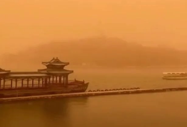 沙尘暴图片高清 2021北方沙尘暴来袭最新图集