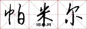 帕米尔
