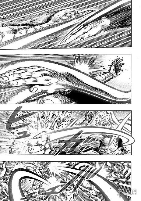 《一拳超人》重制版漫画125话图透 残血饿狼爆发了!