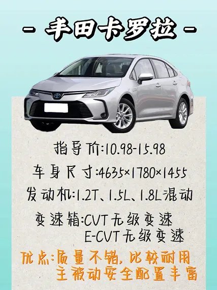 有哪些适合家用且性价比高的车?