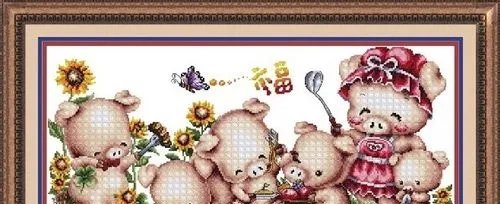 十字锈绣法,绣十字绣的好处