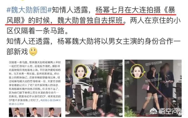 如何看待4月13日杨幂和魏大勋又被爆料同出入酒店？