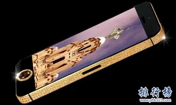 世界上最贵的7个苹果手机：第一名6.3亿元 镶砖头大的钻石