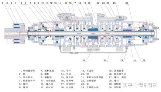水泵的结构组成?