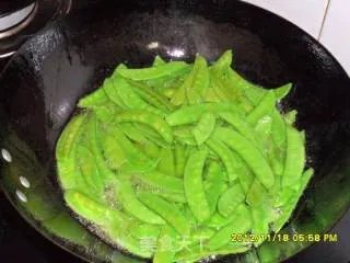 清炒扁青豆角