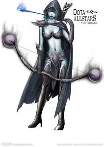 跪求dota黑暗游侠手机！高清！壁纸，谢了