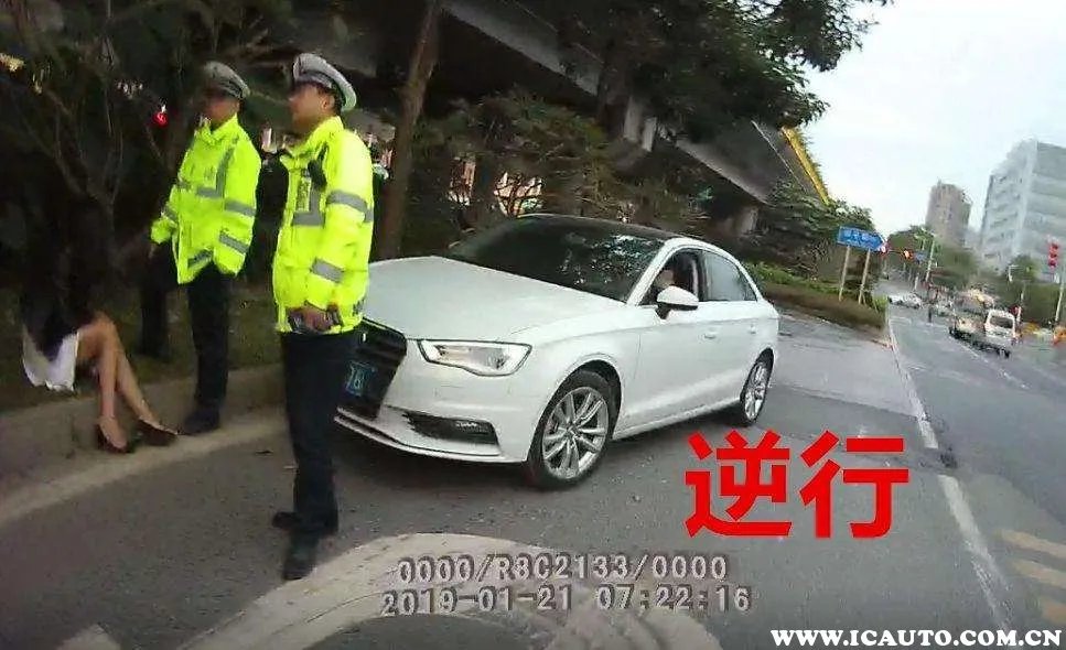 逆行扣几分罚多少钱，误入逆行多少米算逆行