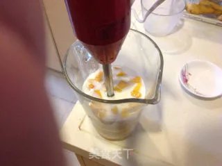 黄桃冰沙