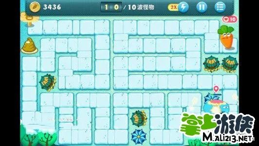 保卫萝卜冬季5攻略 冬季第5关金萝卜攻略