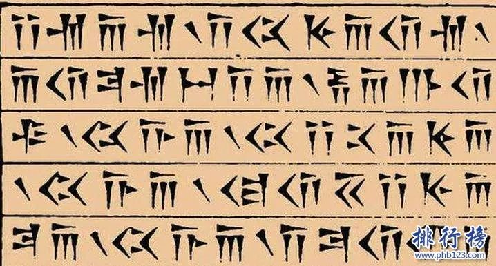 世界上最古老的四大文字,汉字是唯一延续至今的文字