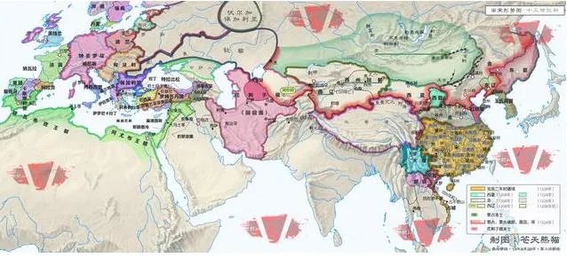 宋朝地图:南宋疆域变化地图(图)