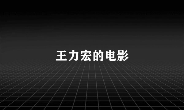 王力宏的电影