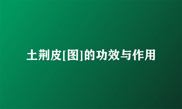 土荆皮[图]的功效与作用