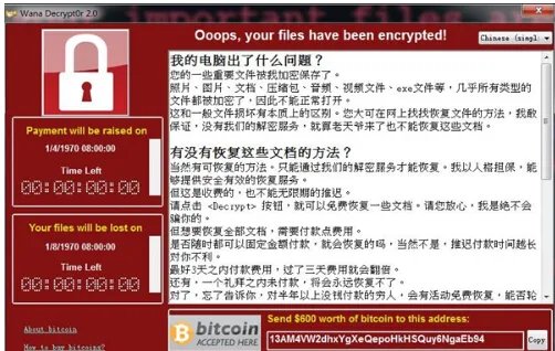 勒索病毒一夜间席卷全球 你装安全补丁了吗?