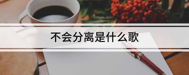 不会分离是什么歌