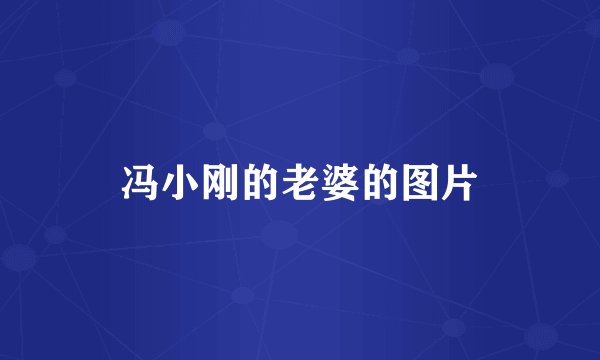 冯小刚的老婆的图片