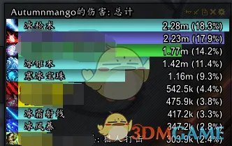 《魔兽世界》9.0冰法天赋一览