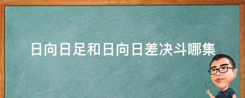 日向日足和日向日差决斗哪集