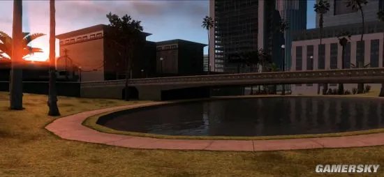 《GTA:SA》最强画面MOD 效果震撼如同新游戏问世