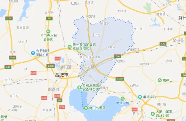 肥东有多少乡镇?