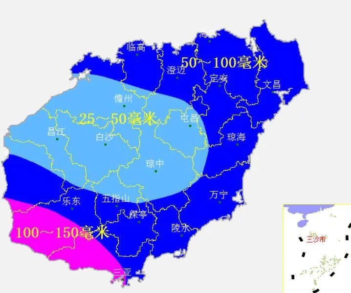 海南三亚台风最新消息2020 今年第3号台风今日或袭击三亚